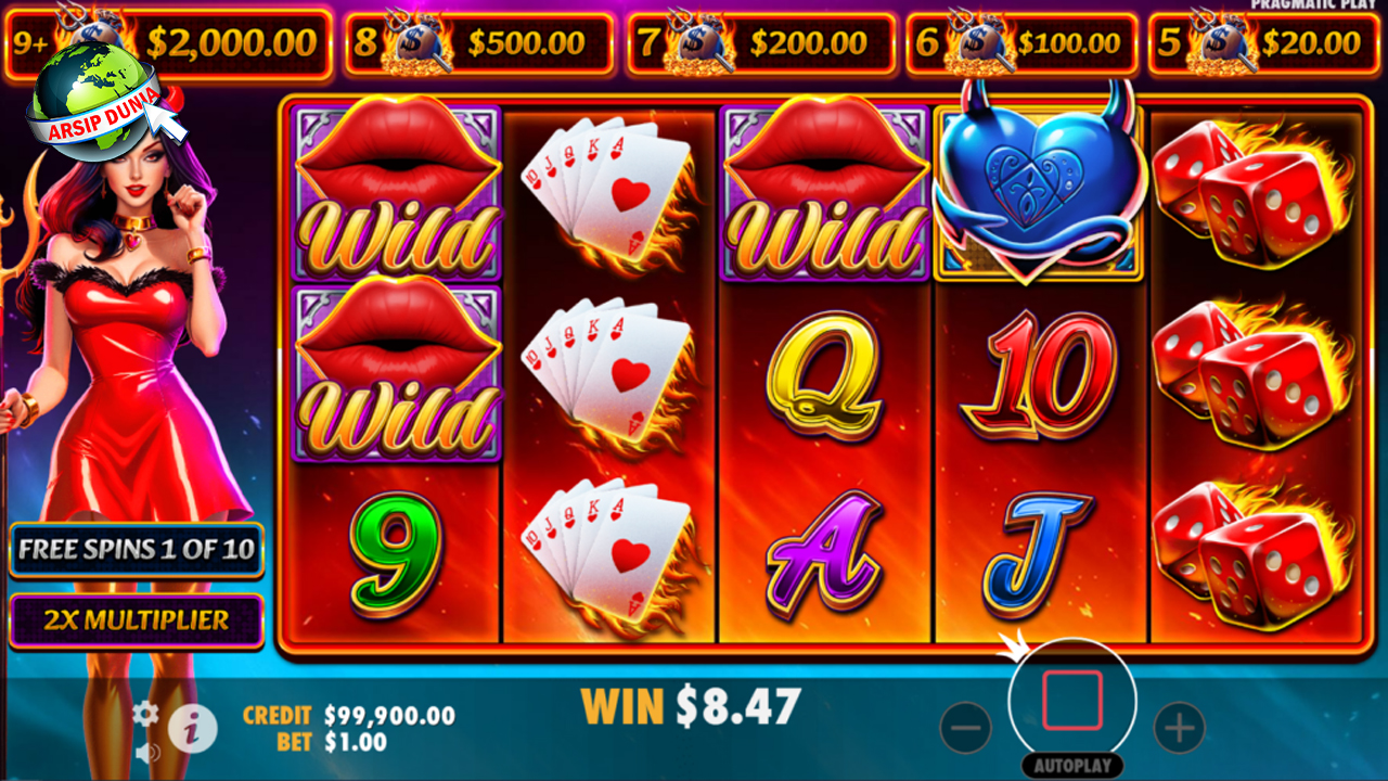 Slot Rtp8000 Suguhkan Sensasi Nakal dari Game Devilicious!
