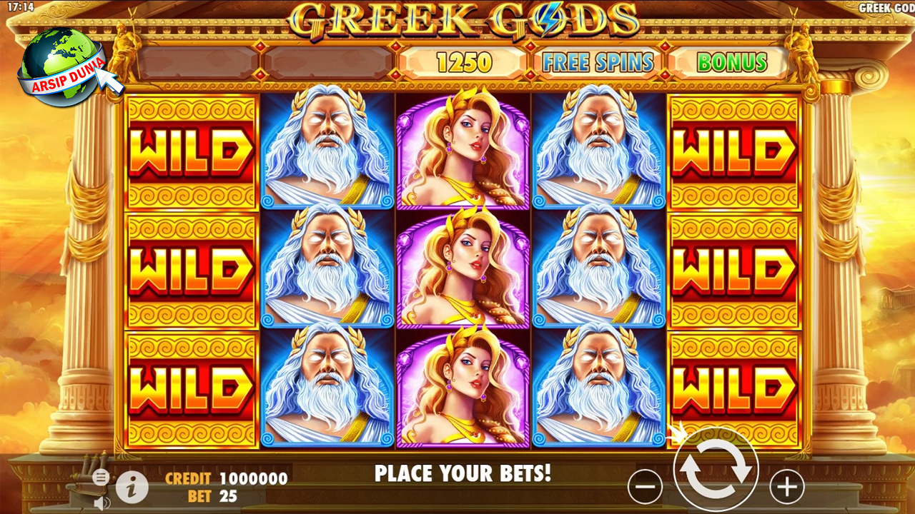 Game Greek Gods Bikin Situs Slot Penuh Sensasi Baru!
