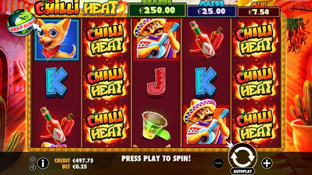 Slot Online Chilli Heat Panasnya Rezeki Pedas Menyambar!