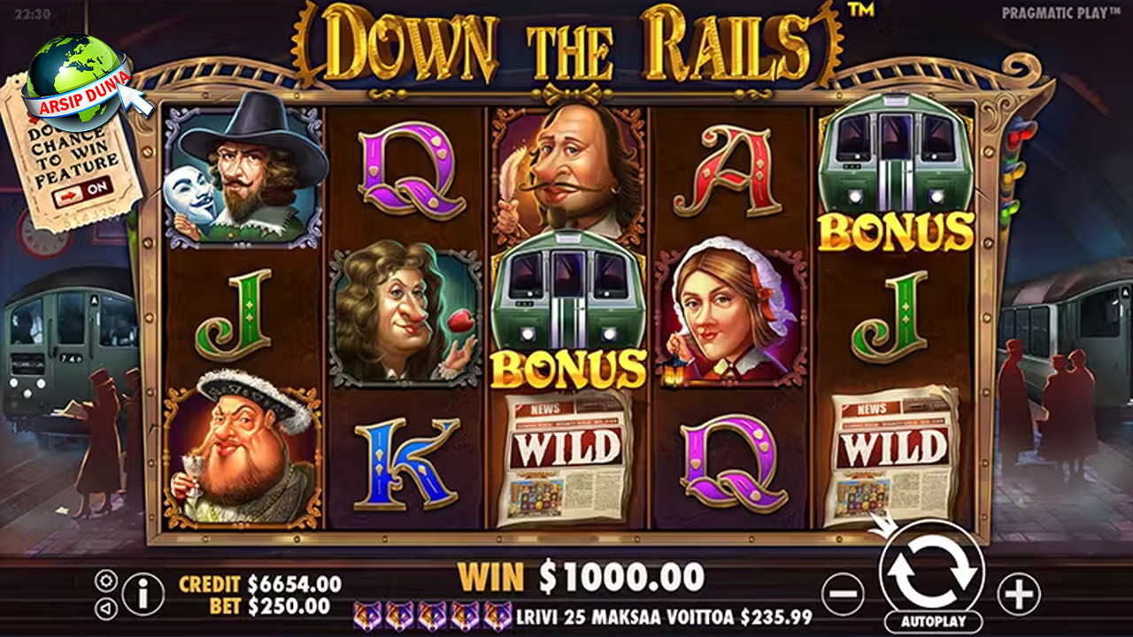 Down The Rails, Slot Gacor yang Siap Antar Kamu ke Bonus!