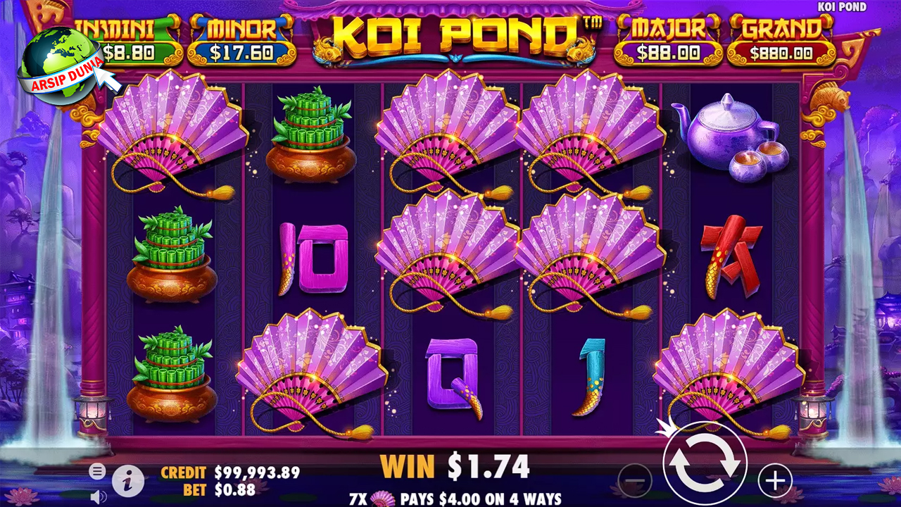 Cnn Slot Bawa Keajaiban Koi Pond, Slot Online Anti Boring!