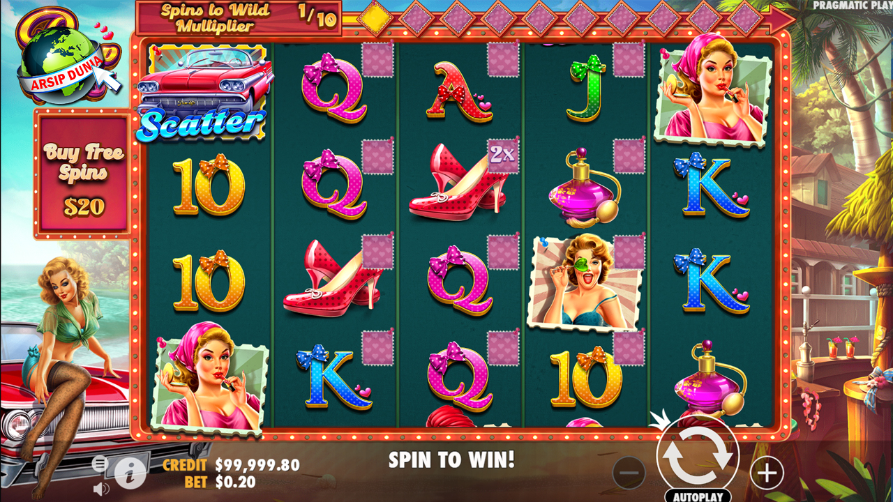 Agen Slot Online Terbaik Tawarkan Keseruan Pinup Girls!