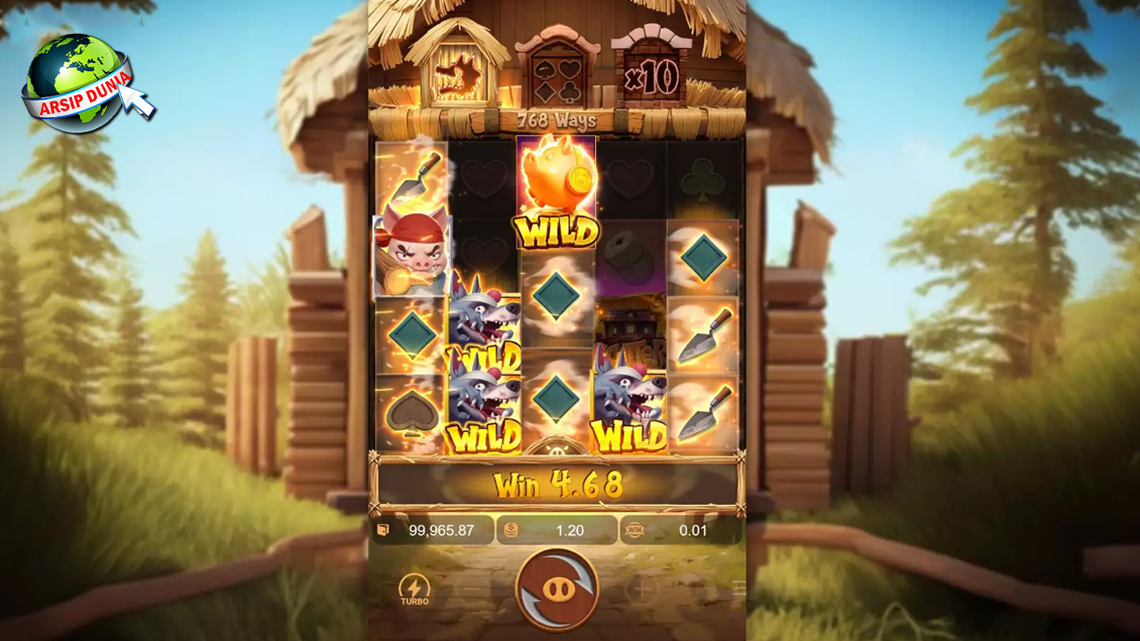 RUBY8000 Login, Langkah Awal Main Slot Three Crazy Piggies!