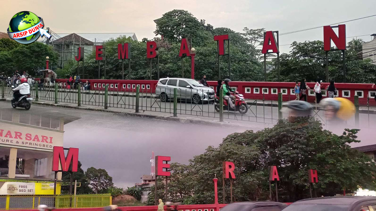 Asal Usul Jembatan Merah Bogor, Bukan Sekadar Ikon Lawas!