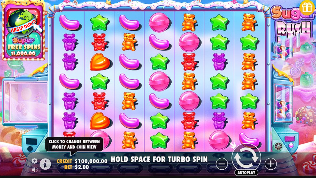 Slot Gacor Tema Permen yang Unik2 di Sugar Rush!
