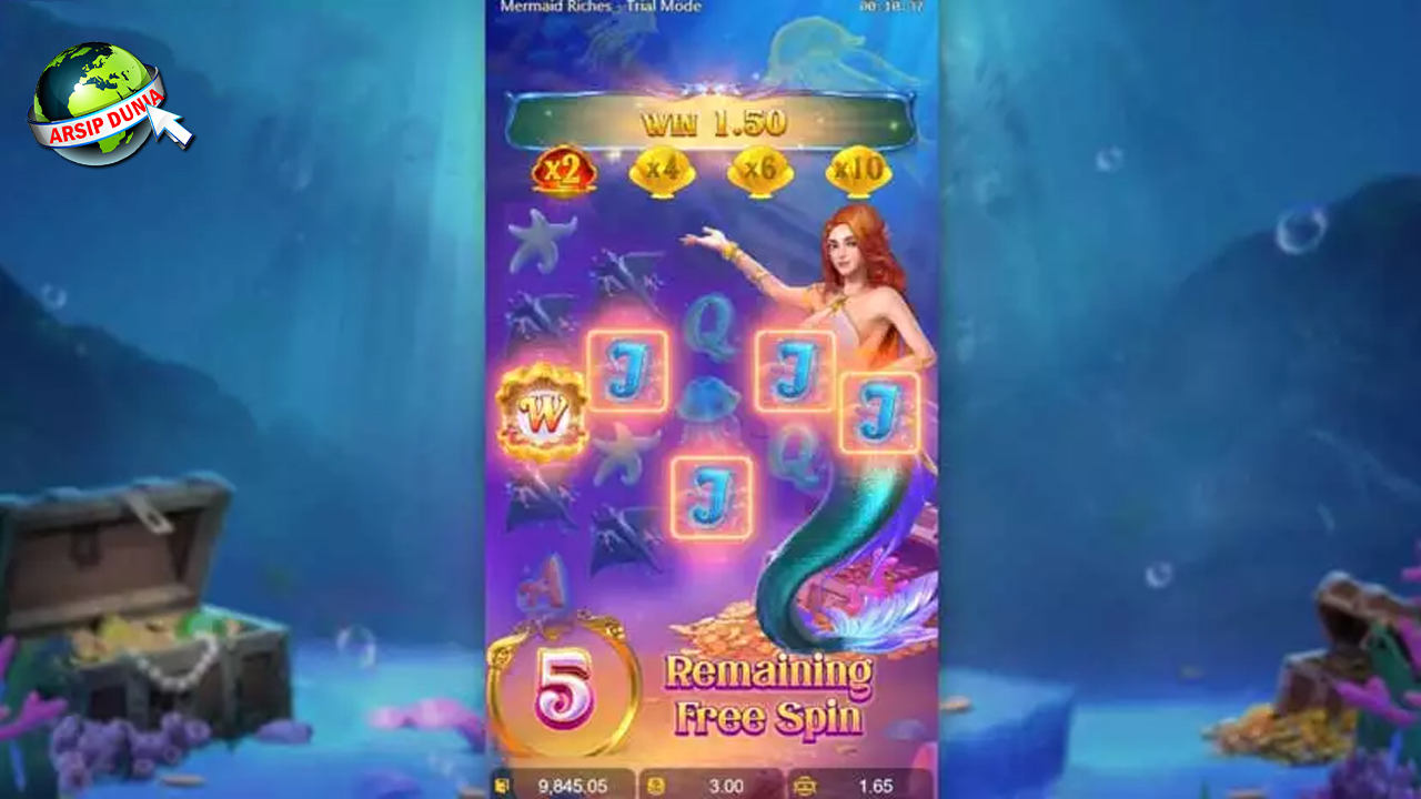 Mermaid Riches Situ Bandar 4D Uang dari Dalam Samudra