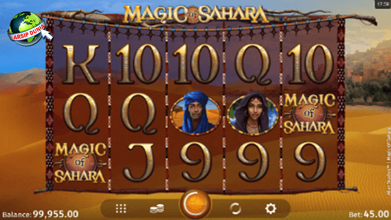 Cnnslot 1 Gurun Magic of Sahara dalam Game Slot!
