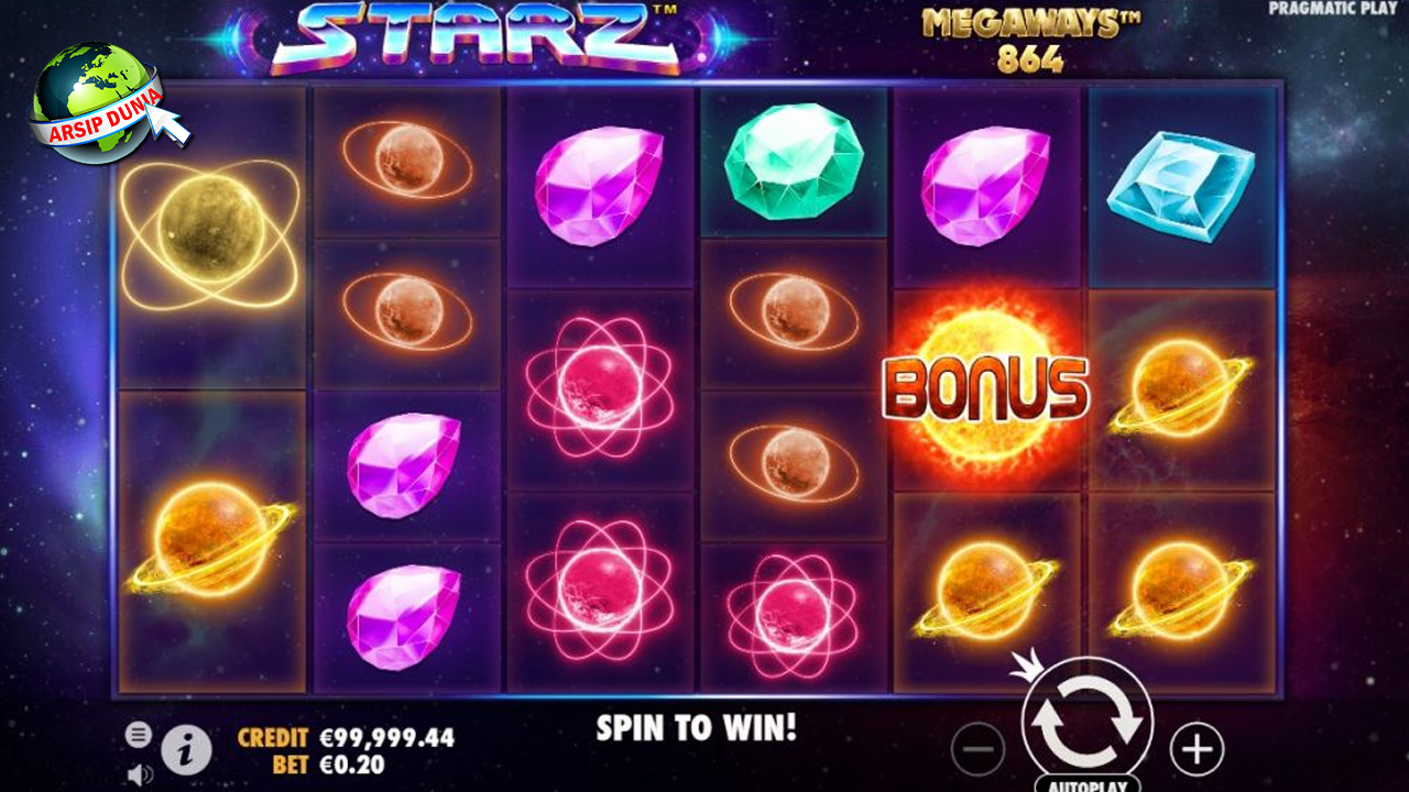 Cnnslot Starz Megaways Blast Off2 ke Dunia Tersembunyi
