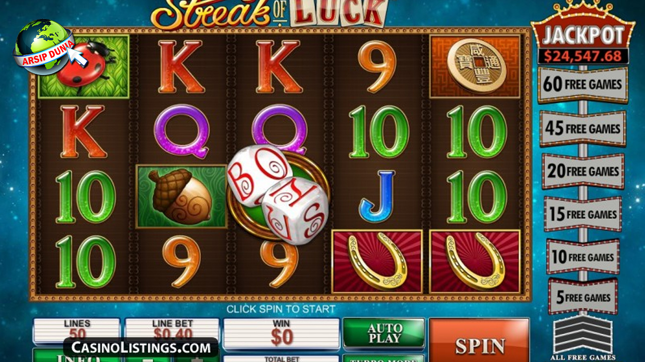 Slot Streak Of Luck Indah Ruby 8000 Terbendung