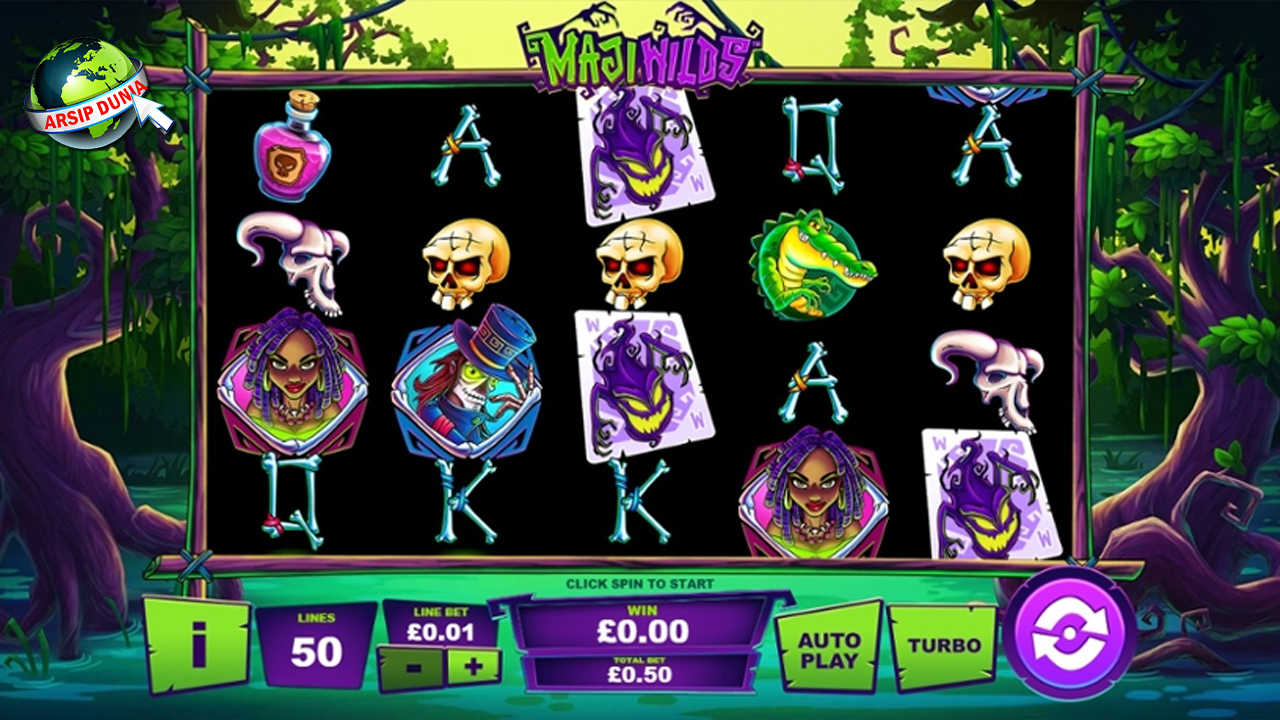Slot Online Maji Wilds 9 Taruhan Cerdas Para Dukun