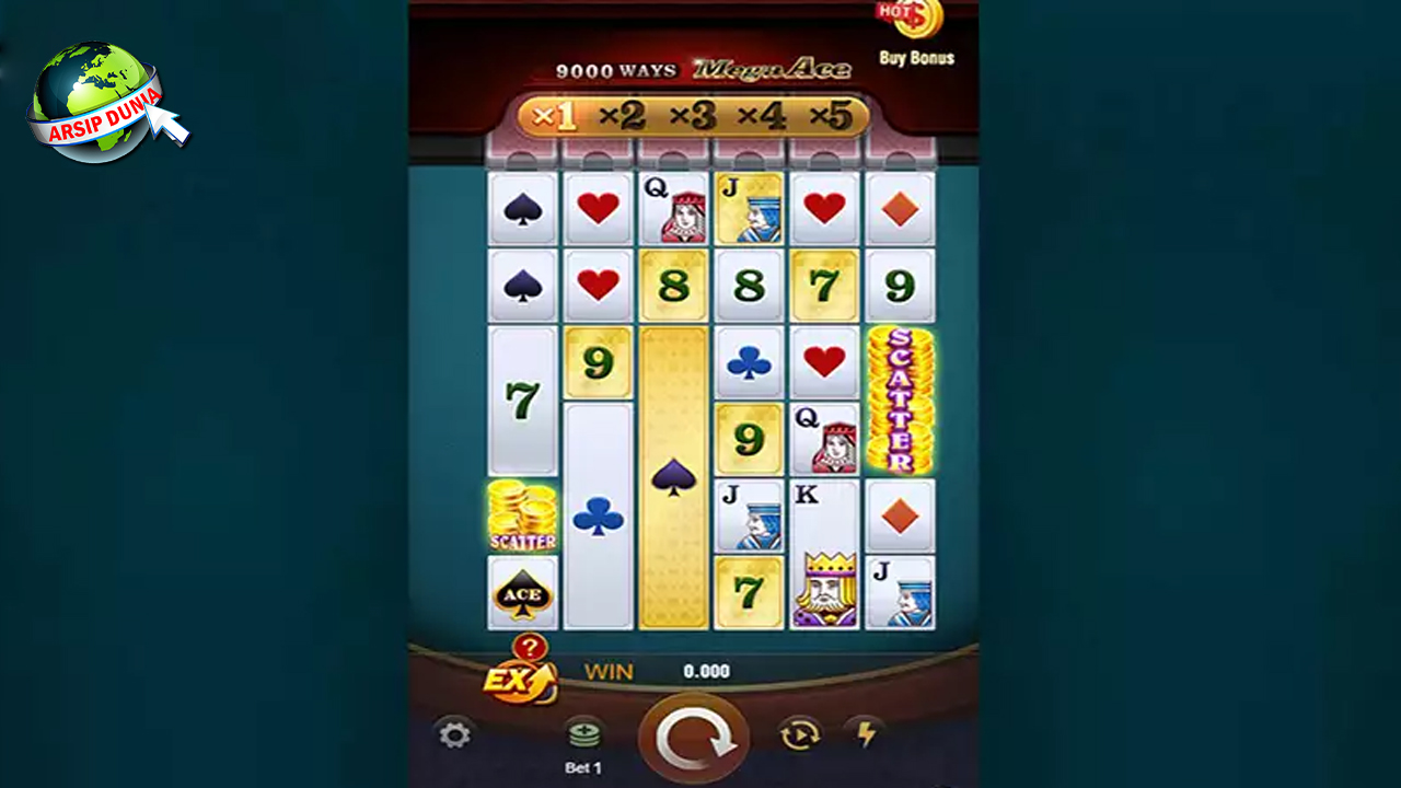 RTP8000 Asli Mega Ace Jangan Sampai Ketinggalan!
