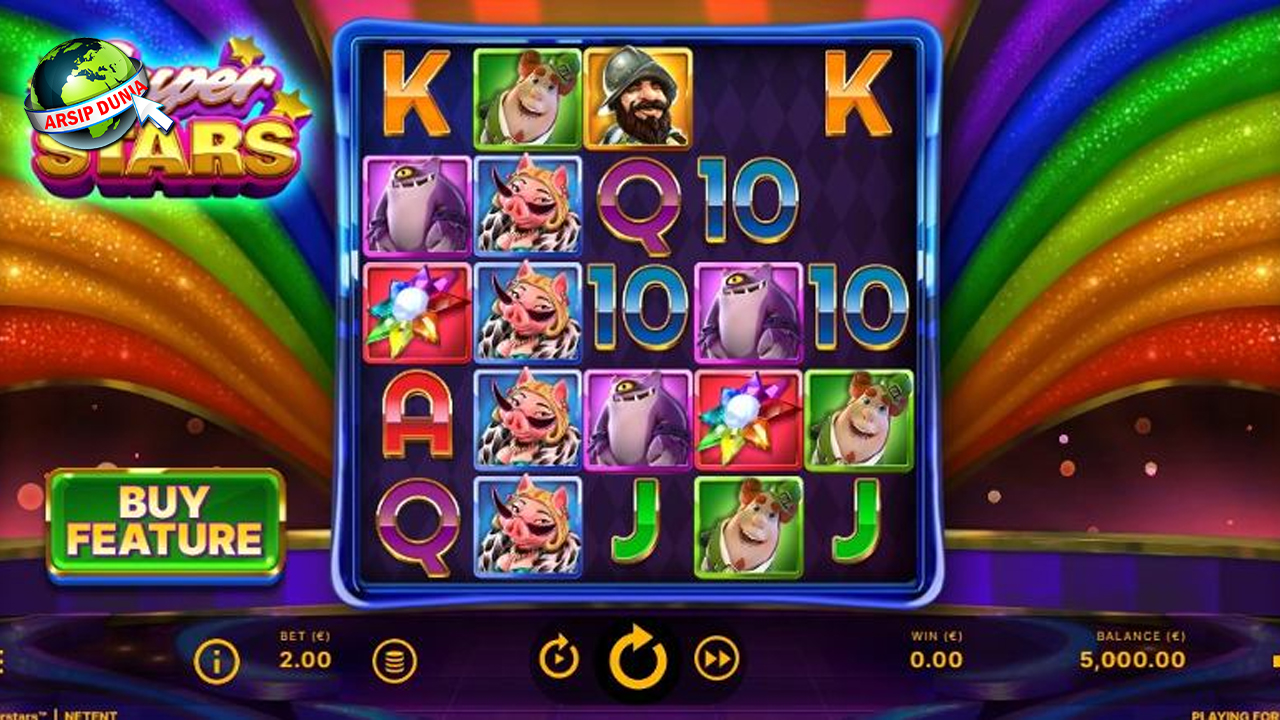 Super Stars Ledakan Rtp8000  Bonus Antar Planet!