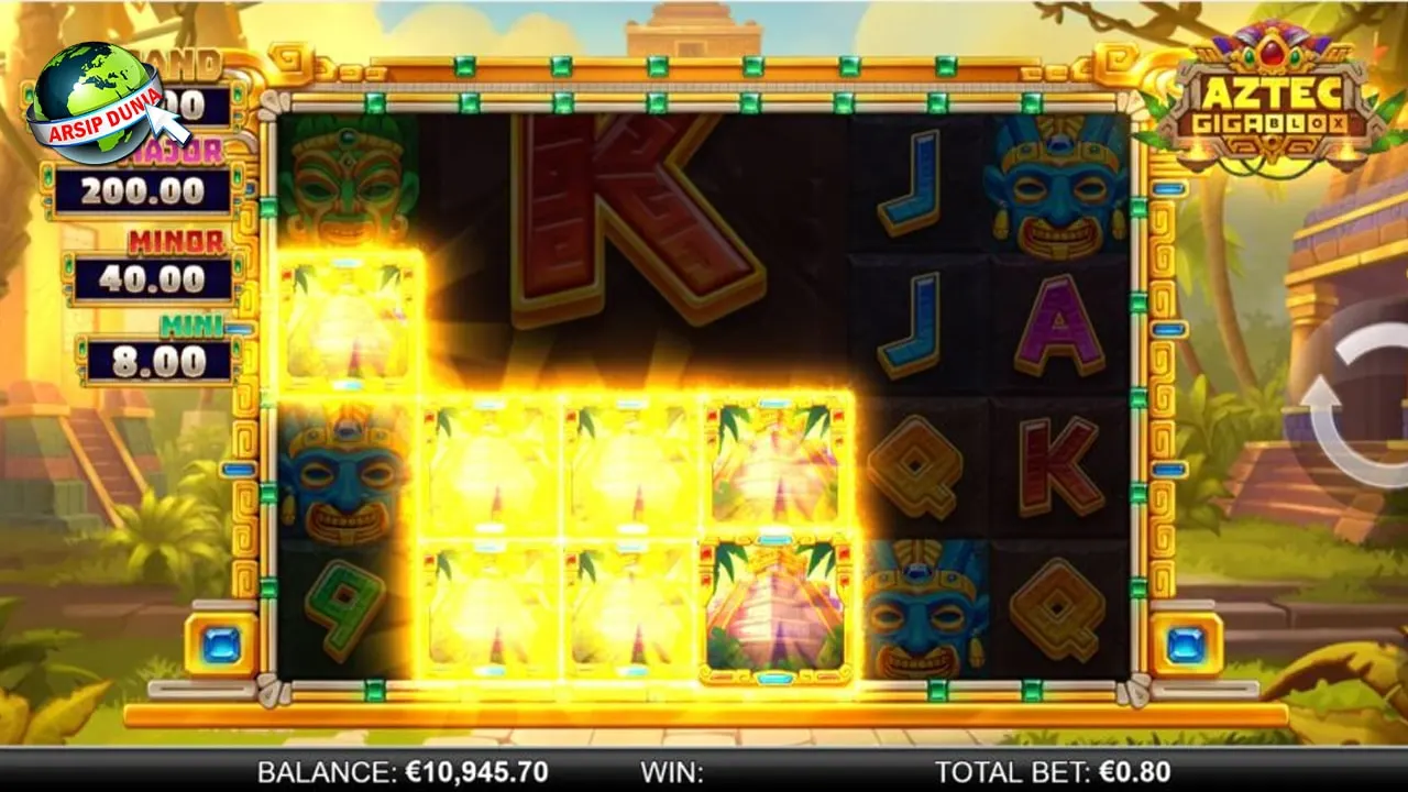 Aztec Gigablox Slot Gede Sing Gawe Ati 10 Mleyot