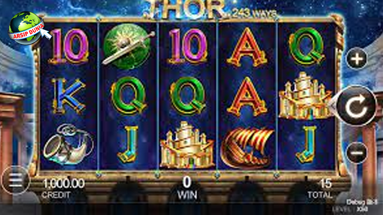 Ruby8000 Daftar Petir Thor Super 2 Menyambar!