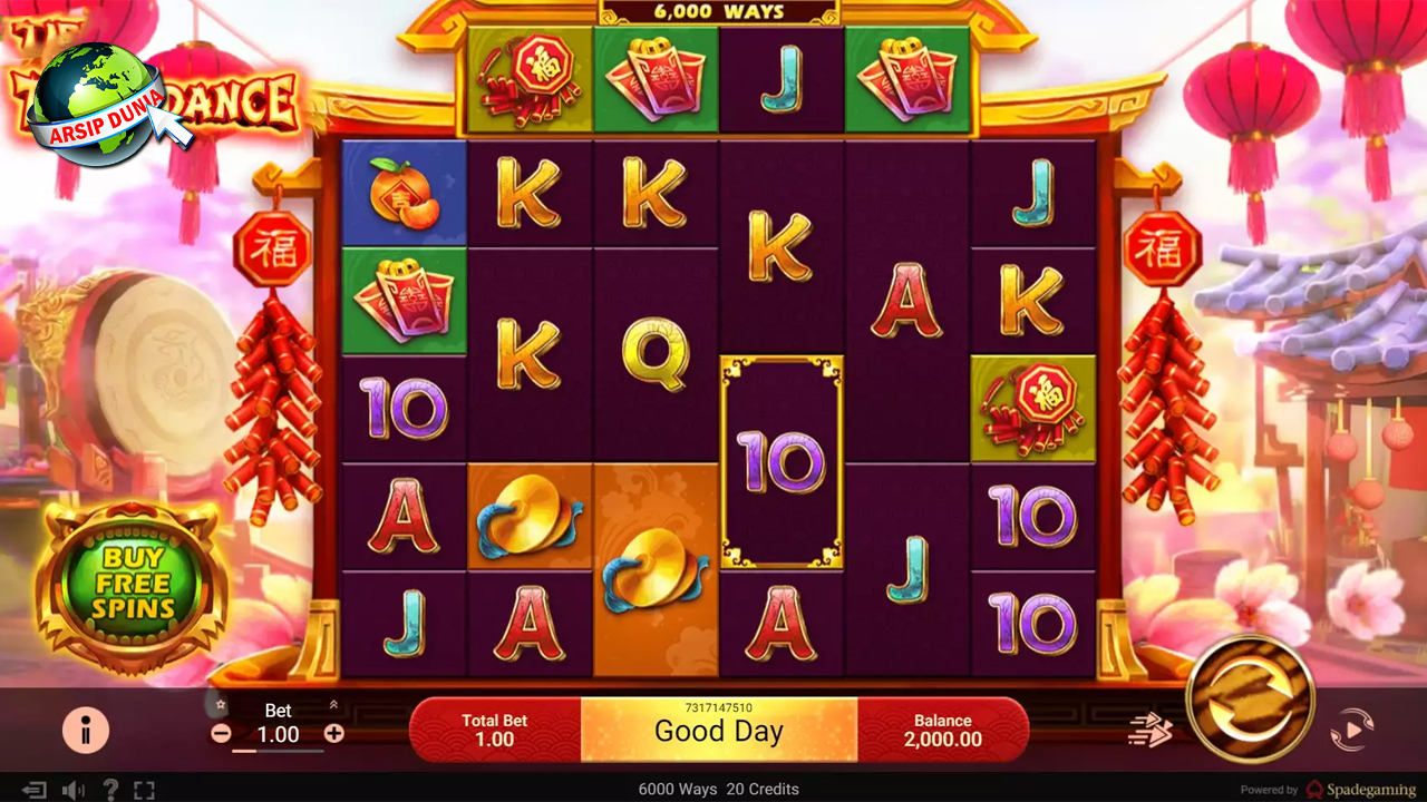 Tiger Dance Slot Online Terbaru 3x Banjir Kejutan!