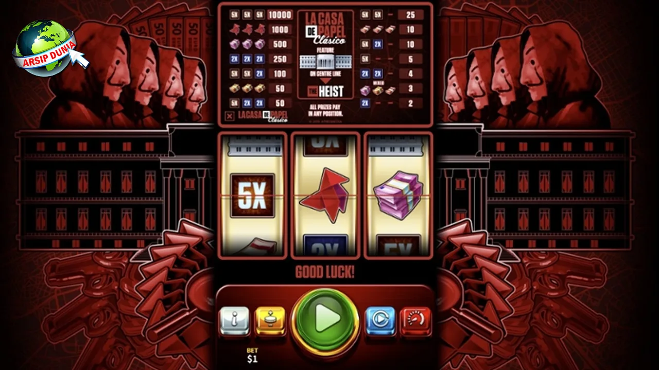 Money Heist Gacor 99 Situs Slot Gacor Nilai Diburu!