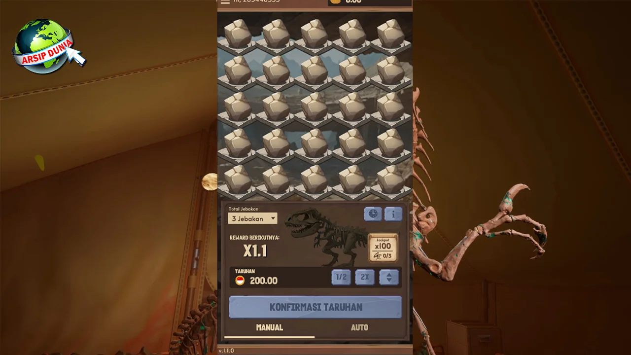 Fossils Digger 33 Gali Dikit, Happy-nya Jarang