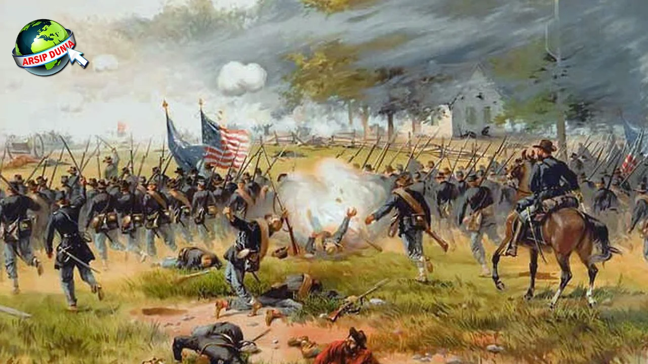 Perang Saudara Amerika Pertempuran Berdarah 1861