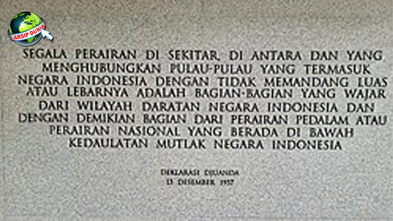 Deklarasi Djuanda 1957 Tonggak Sejarah Baru Indonesia