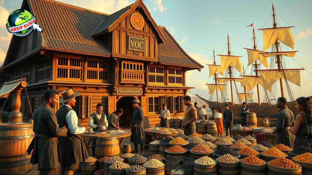VOC Dari 24 Kongsi Dagang hingga Imperium Raksasa