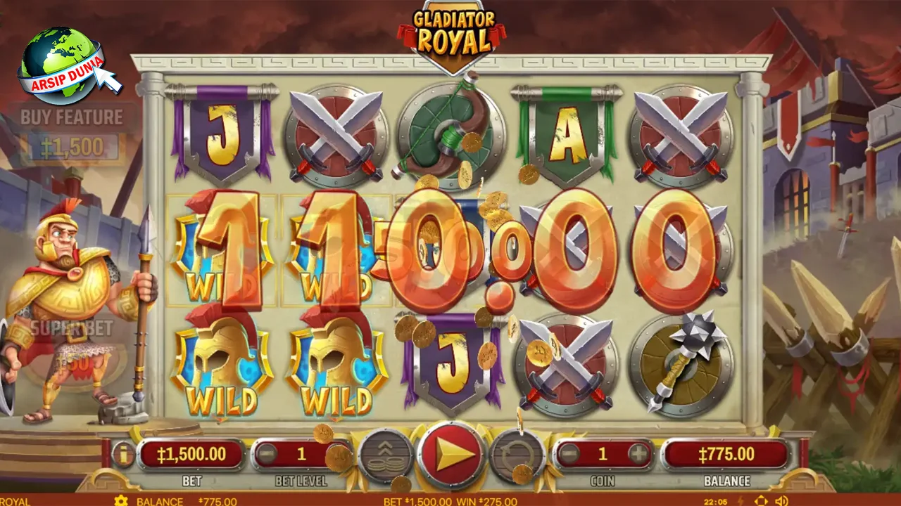 Gladiator Royal Game Iman Bukan Cuma 2 Bacok-Bacokan!