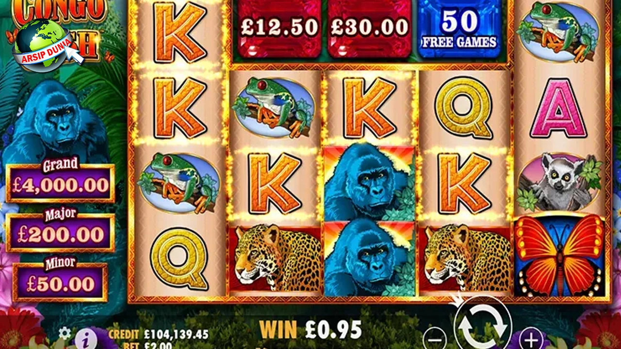 Tema Afrika Congo Cash Jadi Unik Banget 2026