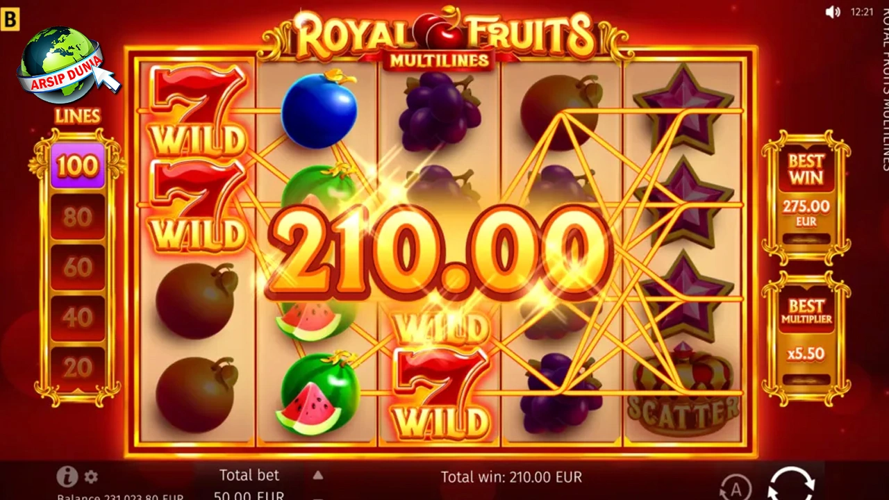 Royal Fruit Bocor, 200 Buah Mewah Gaul