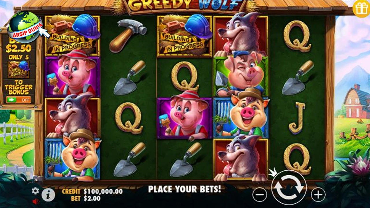Greedy Wolf: Serigala Abis, 1x Gigit Langsung Tajir!