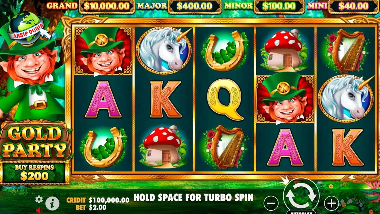 Gold Party Auto 45 Gembira Dapet Tampilan