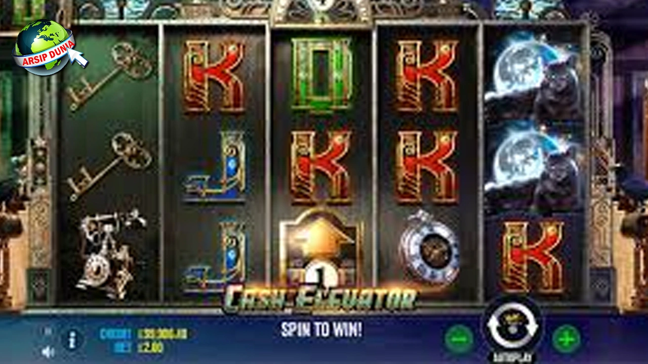 Cash Elevator 62 Visual Retro yang Kece Parah