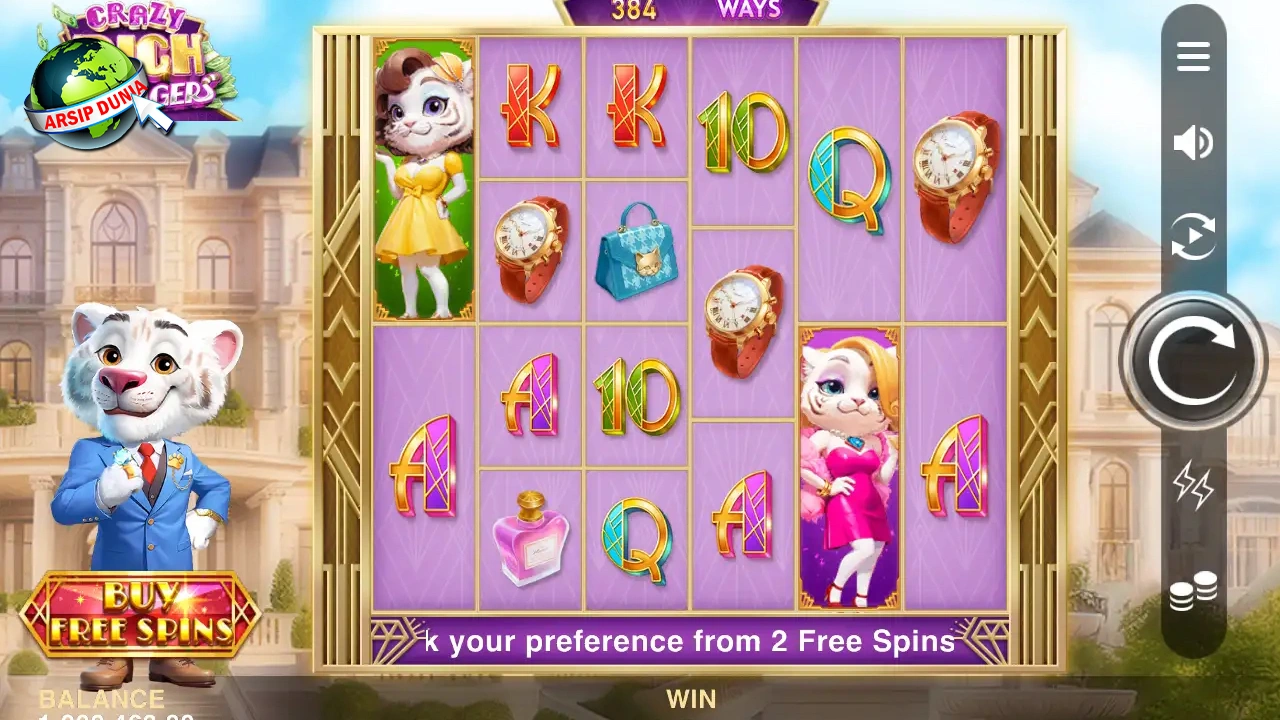 Crazy Rich Tigers Luas dan 69 Menantang!