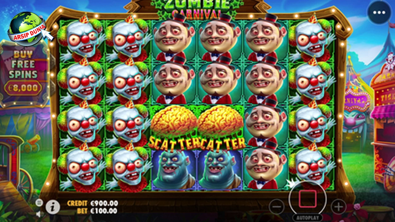 Zombie Carnival 3 Langkah Demi Langkah